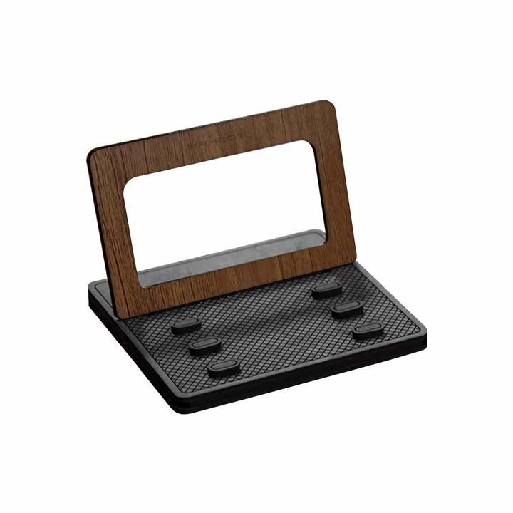 پایه نگهدارنده گوشی موبایل ماهوت مدل 3-Wood MAHOOT Mobile Phone and Tablet Stand Model 3 Orange_Wood
